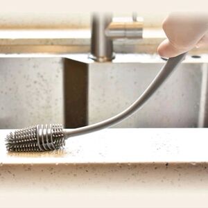 Long Handle Silicone Cup Brush, Perfect For Cleaning Tumblers, Glass Mugs,